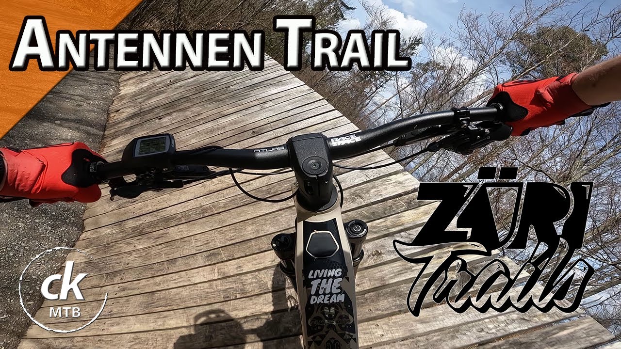 Antennen Trail - Uetliberg | A fantastic MTB trail in spring | Focus Sam 6.8 | ck MTB