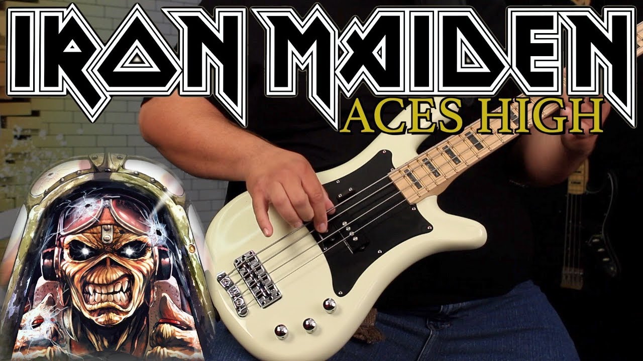 [BASS COVER] Iron Maiden -  Aces High
