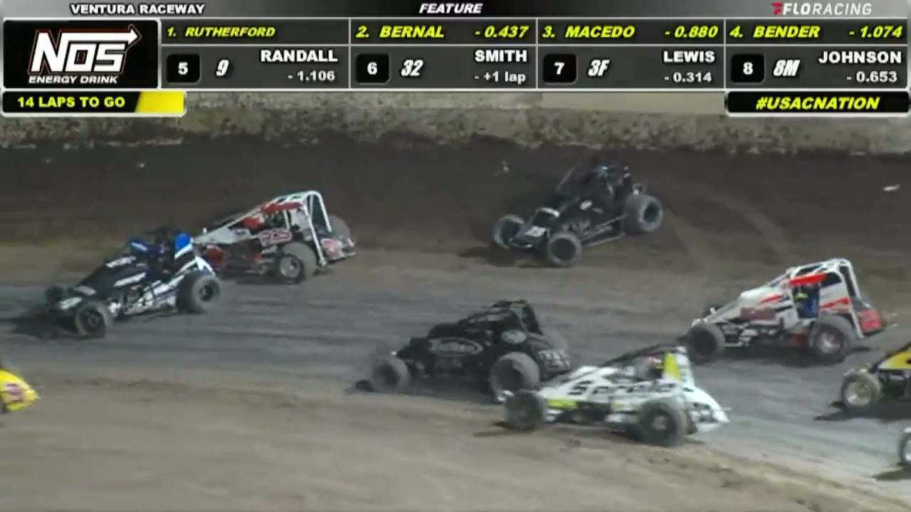 USAC West Coast Sprint Car Highlights | Ventura Raceway | Turkey Night Grand Prix | 11/27/2021