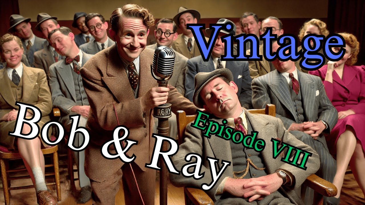 Episode 8: Vintage Bob and Ray, or, whoops, our AI-generated visuals are terrible!