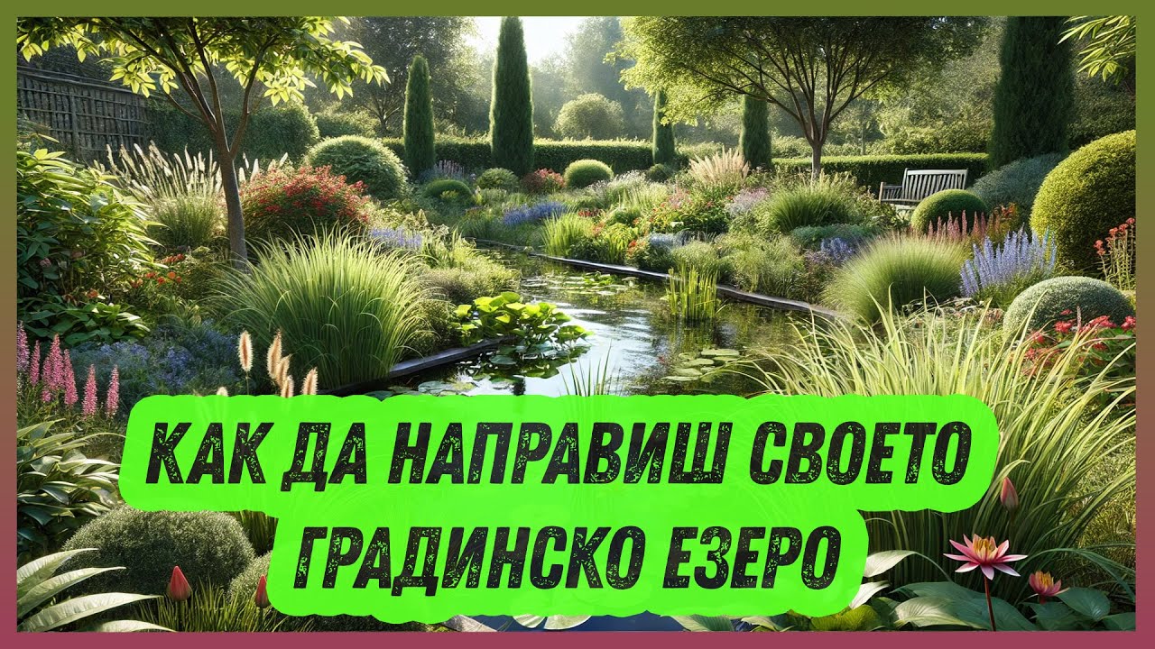 10 Идеи за Градинско Езеро