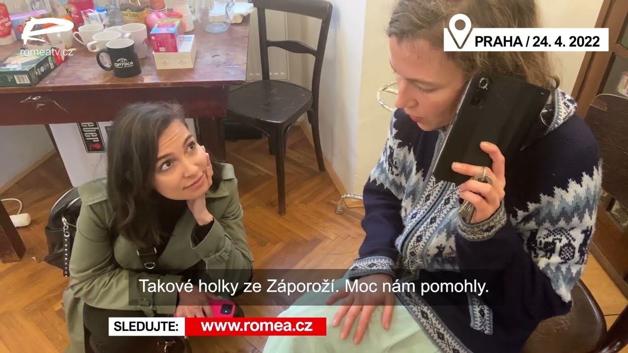 Romka prchající z jihovýchodní Ukrajiny: Putin nás zabíjí!