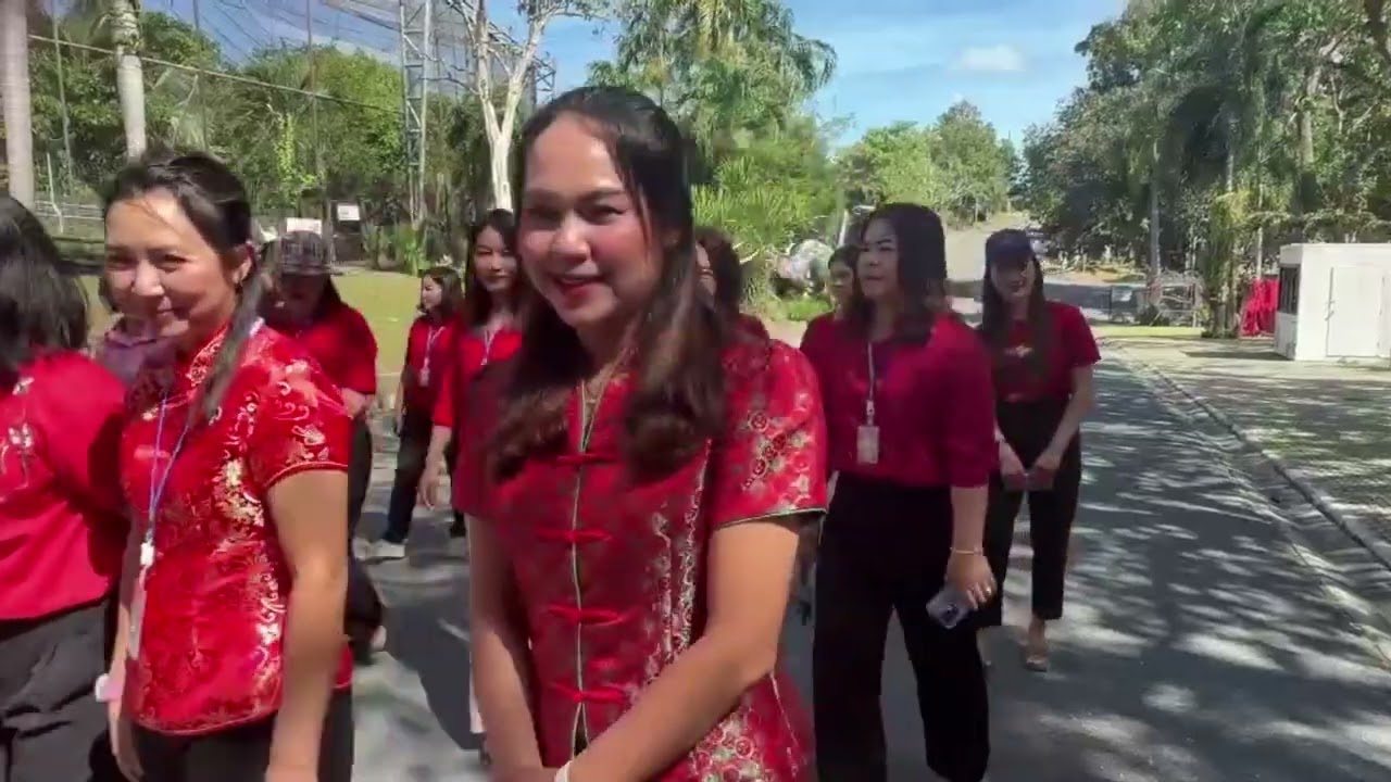 นายสันติภาพ รามสูต / 15-2-69 สวนสัตว์สงขลาฉลองตรุษจีนชวนจิบชาเสริมเฮงสัมผัสม้าแคระแสนรู้