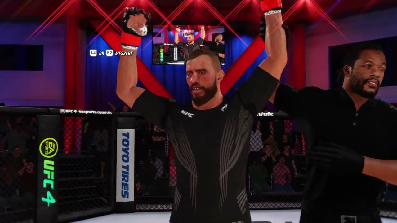 Cowboy vs Nick Diaz EA UFC 4 Online