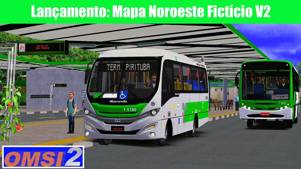 🔴 Lançamento: Mapa Noroeste Fictício V2 - OMSI 2