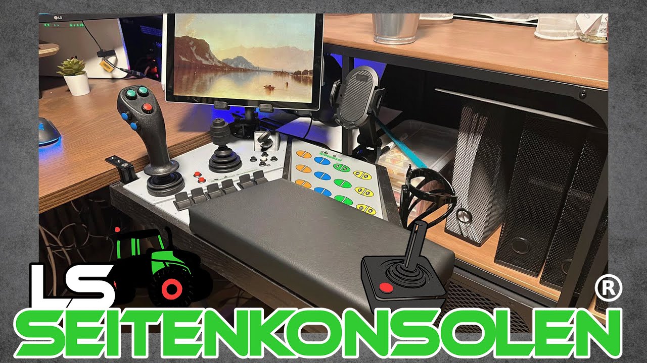 UNBOXING LS Seitenkonsole L (V3) für den FARMING SIMULATOR 22 by @ls_seitenkonsolen
