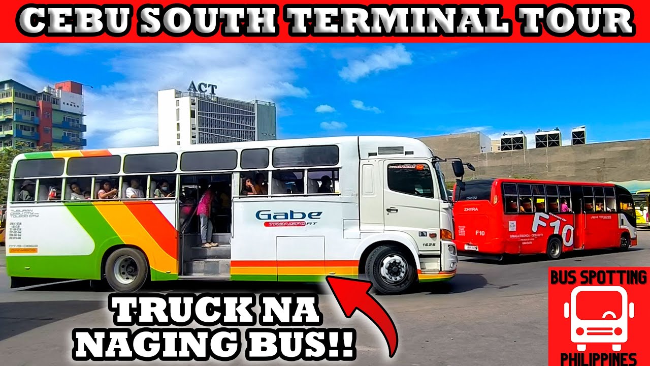 2ND BEST TERMINAL IN THE PHILS!!! | CEBU CITY SOUTH BUS TERMINAL TOUR | HINO BUS TRUCK