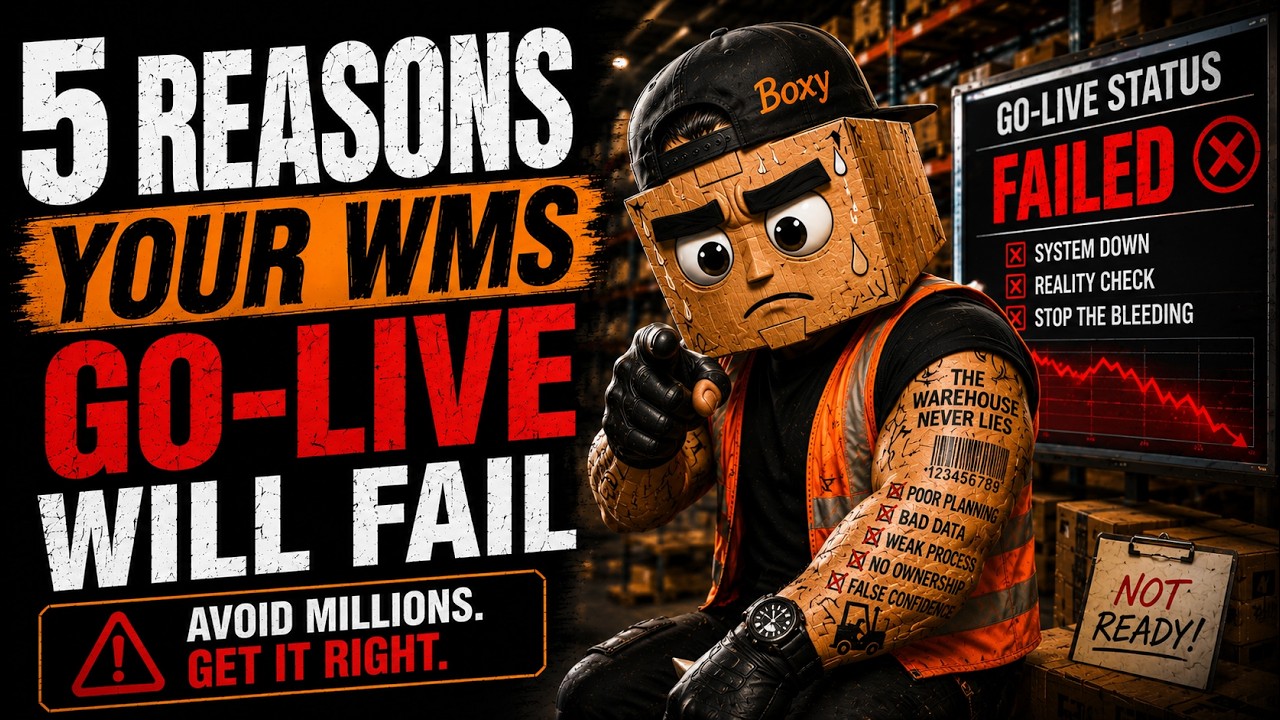 5 Reasons Your WMS Go-Live Will Fail