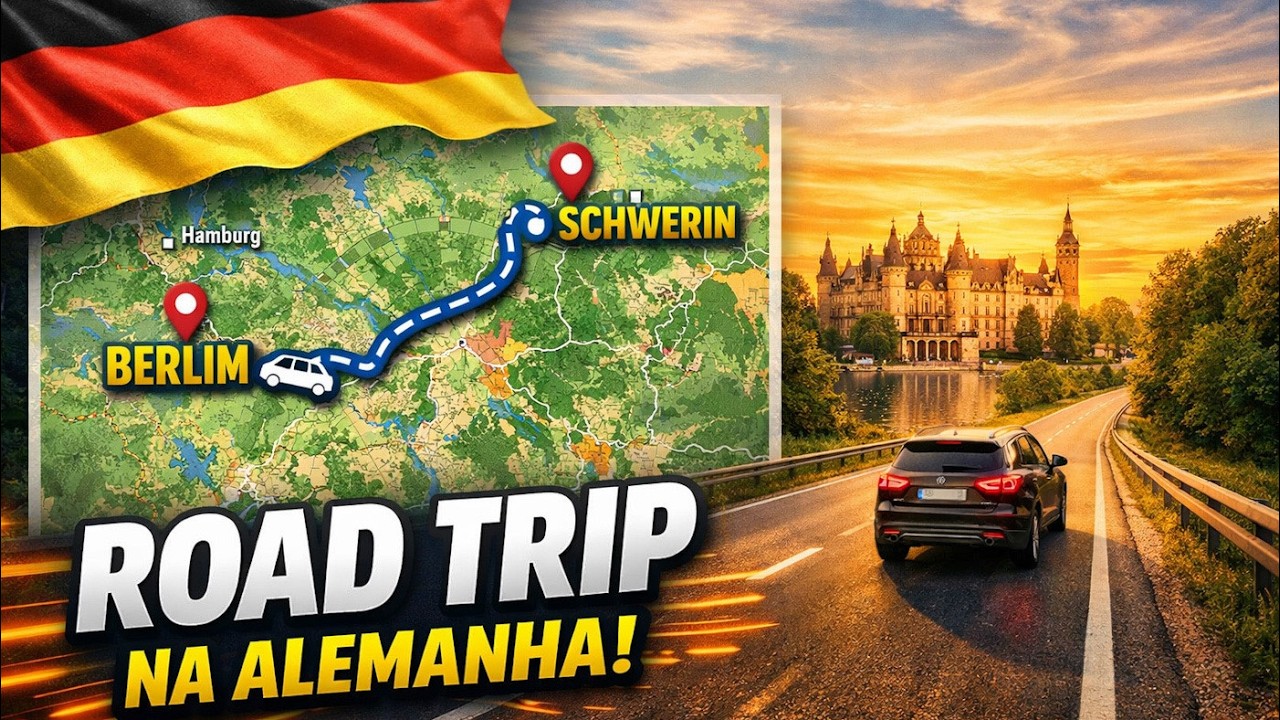Pelas estradas da Alemanha: de Berlim até Schwerin.