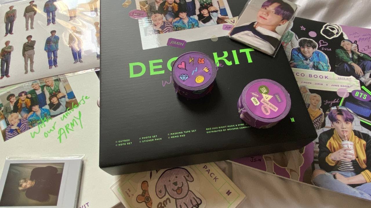 UNBOXING | BTS Deco Kit