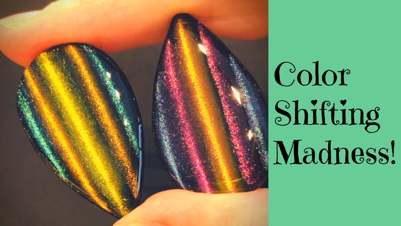 Creating Color Shifting Polymer Clay Cabochons With A Dimensional Look Step By Step Tutorial