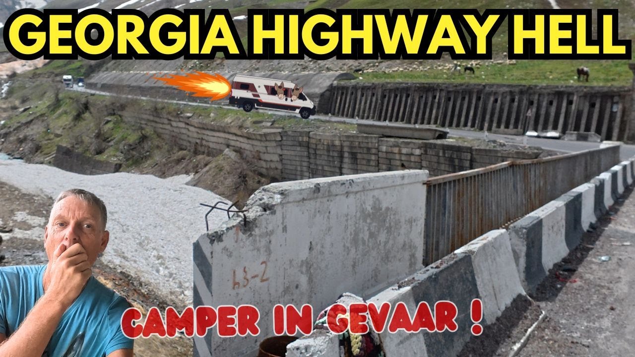 🚧 Military Highway Hell Georgië – Kan onze camper dit overleven?! 🚐😱
