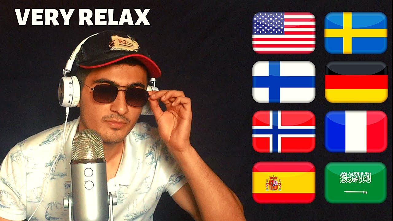 ASMR WHISPER IN 10 DIFFERENT LANGUAGES (SOFT SPOKEN)