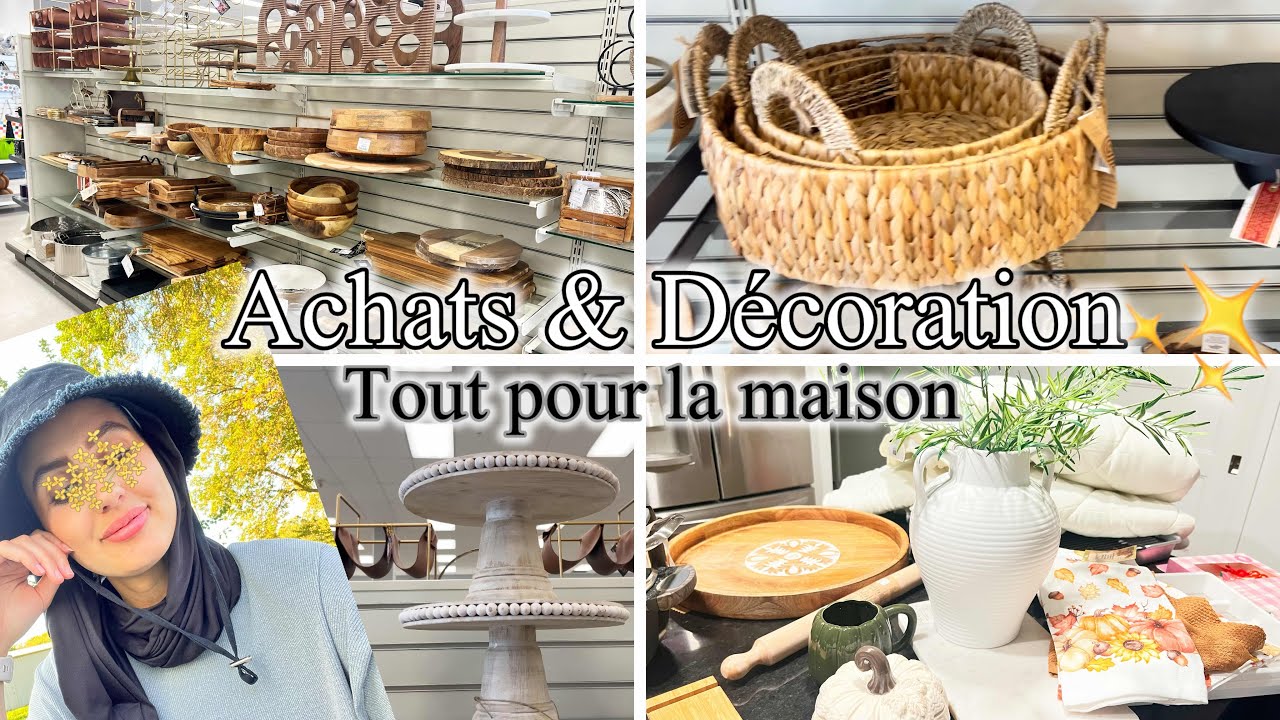 HomeSens TOUT POUR LA MAISON ACHAT & DÉCORATION /haul 🇨🇦