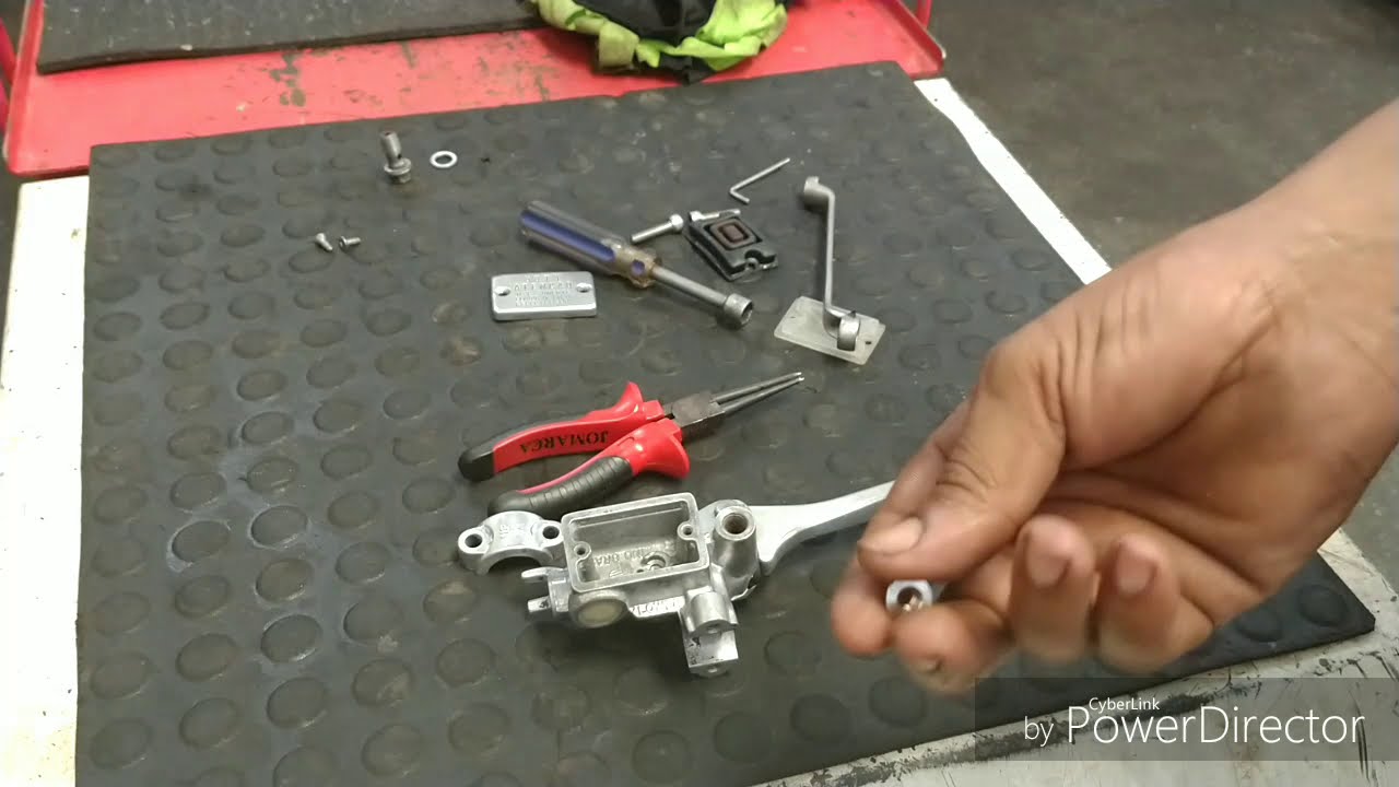 Como trocar reparo do burrinho de freio de moto