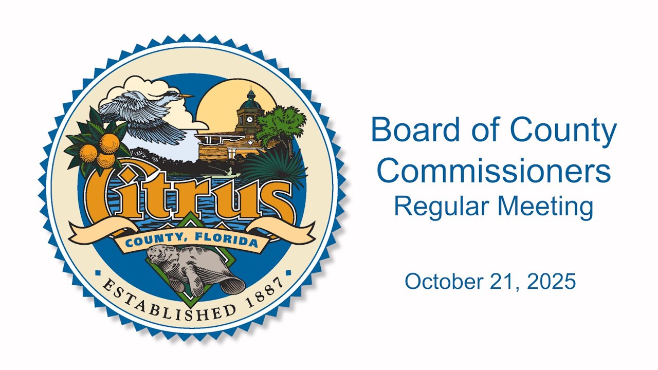 Board of County Commissioners - October 21, 2025