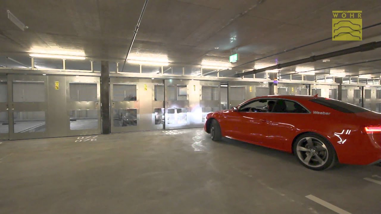 Semi-Automatic Car Parking System WÖHR Combilift 542