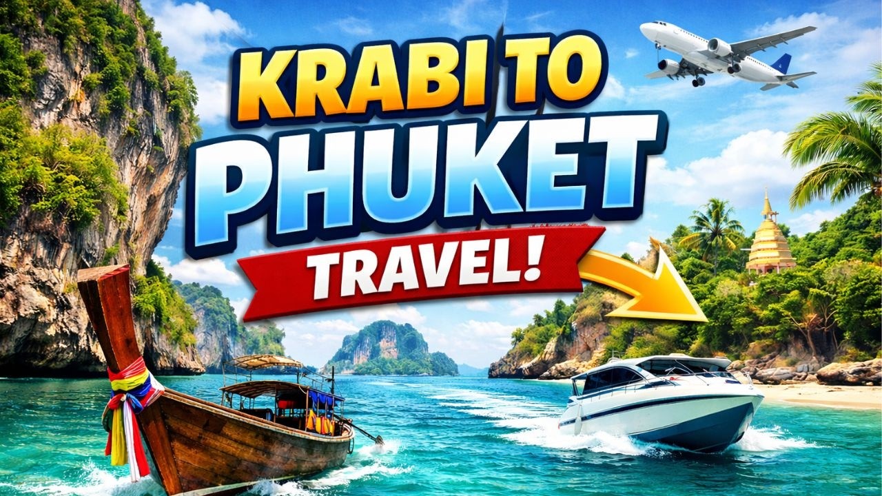 Krabi to Phuket Travel Guide | Best Ways to Reach Phuket from Krabi #nocopyrightmusic #phuket