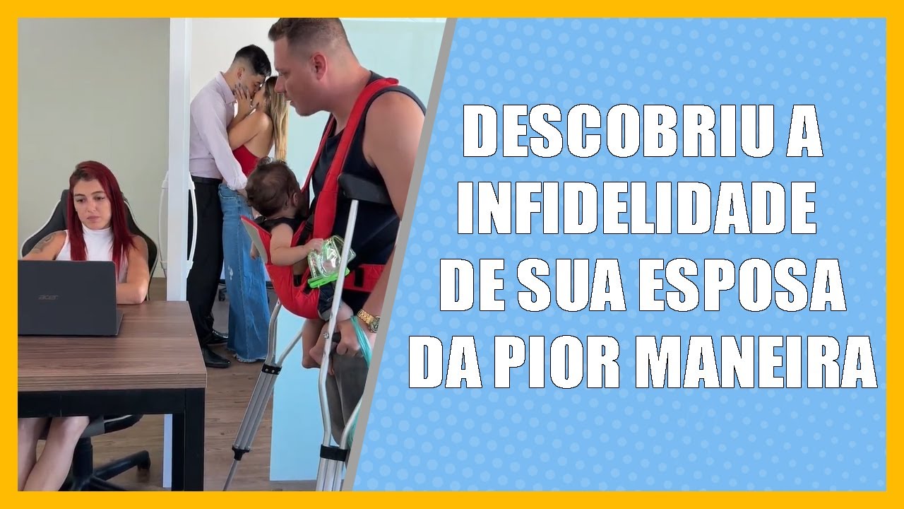Descobriu a infidelidade de sua esposa da pior maneira.
