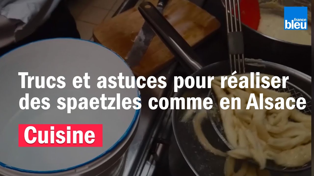 Trucs et astuces pour réaliser des spaetzles comme en Alsace