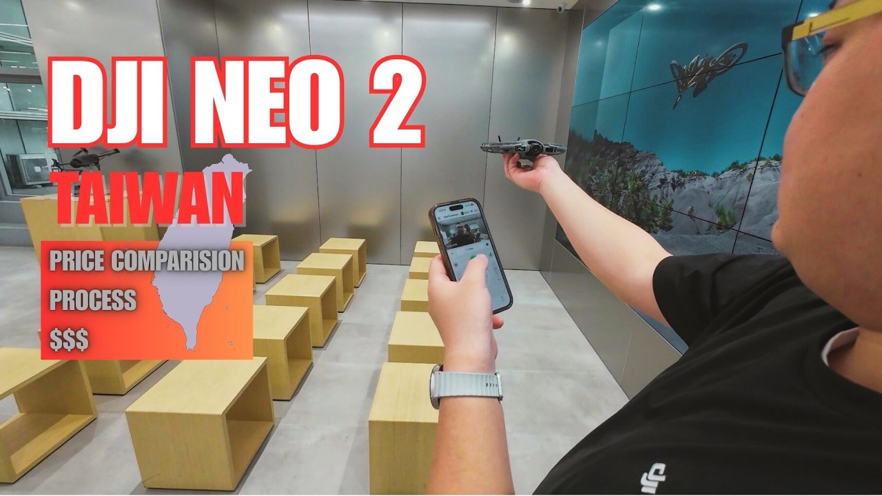 How I Bought DJI Neo 2 from Taiwan (Official DJI Store) | Not Sold in India 🇮🇳