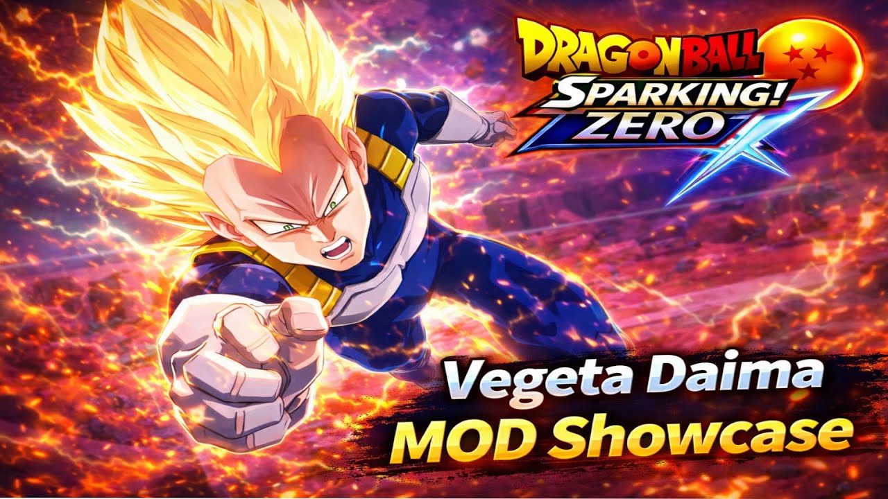 Dragonball Sparking Zero Vegeta Daima Mini Mod