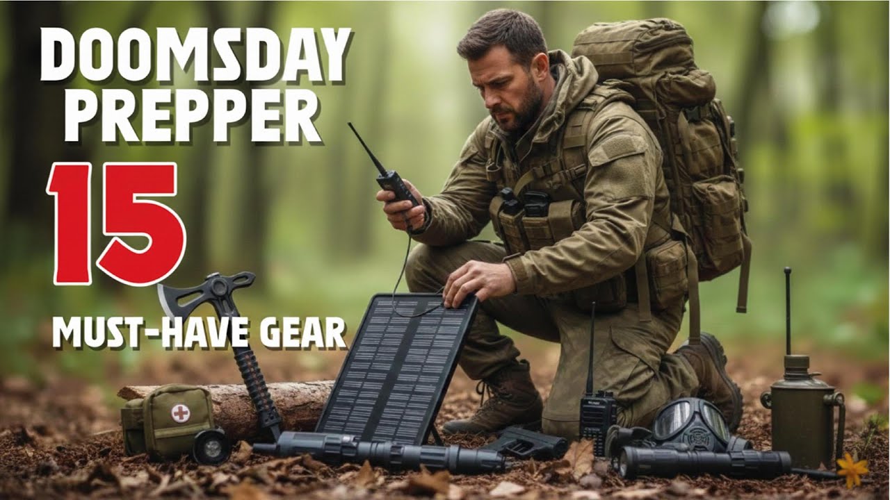 15 Extreme Survival Gadgets & Doomsday Gear Every Prepper Should Have