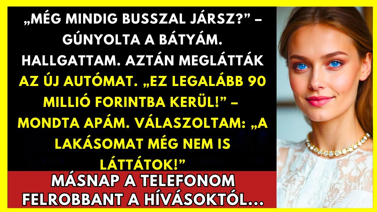 „Még Busszal Jársz?” A Bátyám Kinevetett, Míg Meg Nem Látta A 90 Milliós Autómat