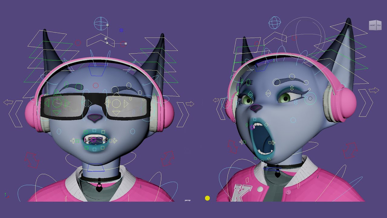 2023 Character Dev Part 8 - Kiwa Boogie Head Rig Overview