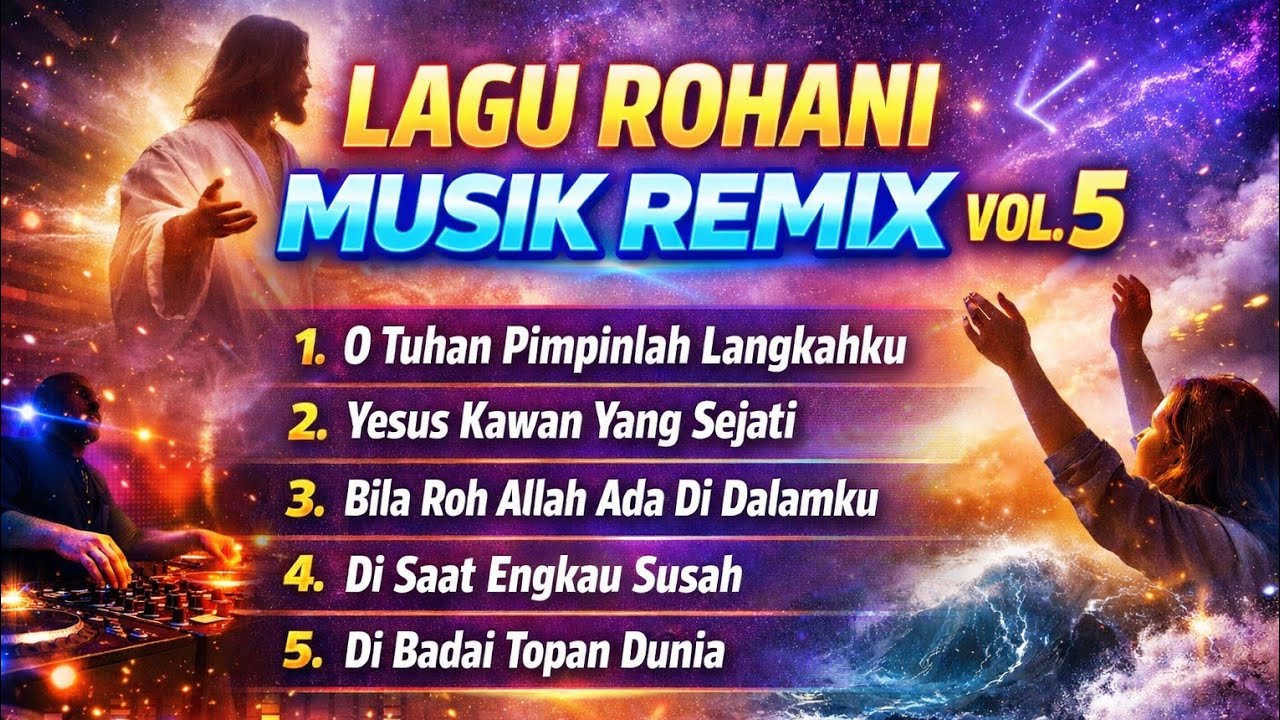 NONSTOP LAGU ROHANI VERSI MUSIK REMIX VOL. 5 | G & G Praise and Worship