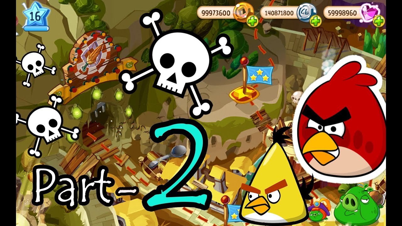 Angry Birds Epic: Part-2 Gameplay Chronicle Cave 1: Burning Plain 2 and 3 (iOS, Android)