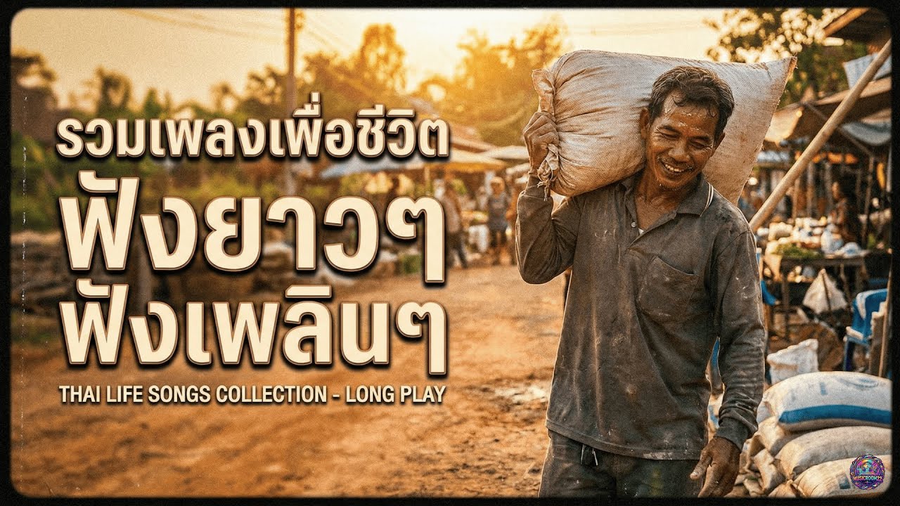 รวมเพลงเพื่อชีวิตเพราะๆ ฟังยาวทั้งคืน เพลงคนสู้ชีวิต