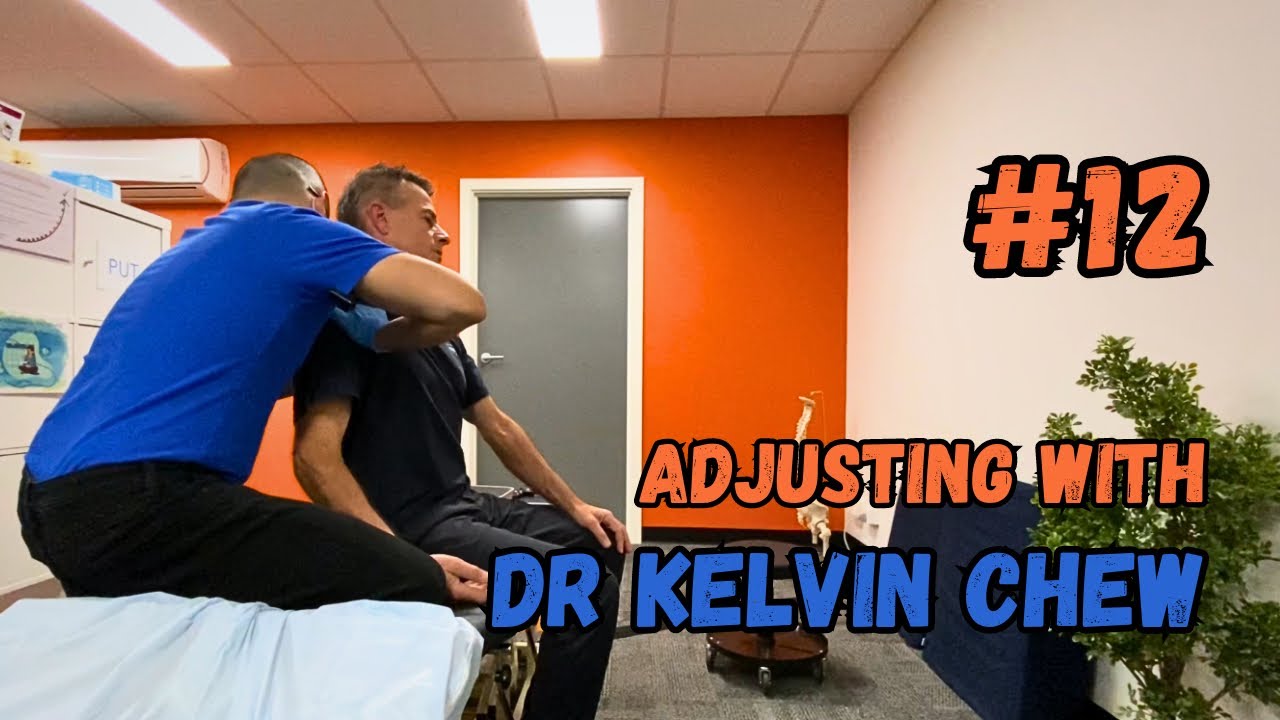 Adjusting with Dr Kelvin Chew #12 - Chiropractor Adelaide Fun and Happy Adjustment