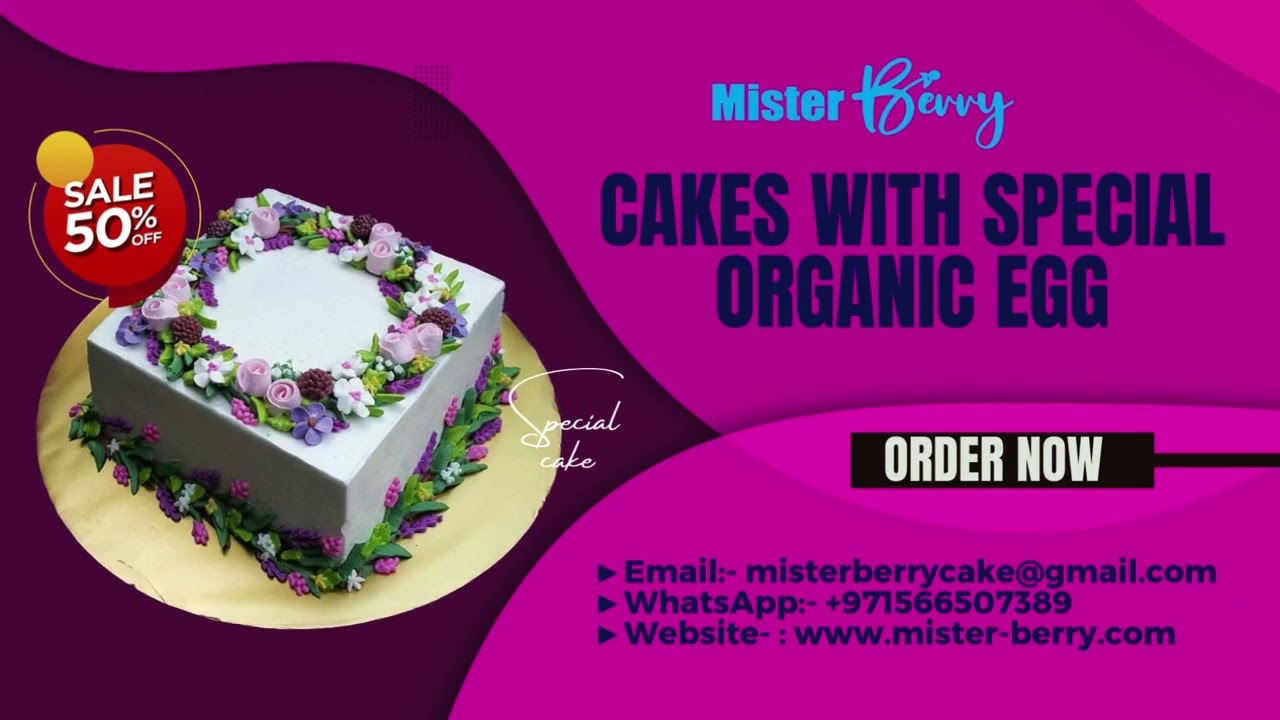 🍰 Dubai&rsquo;s Finest French Bakery 🇫🇷 | Order Online for Customized Cake Designs
