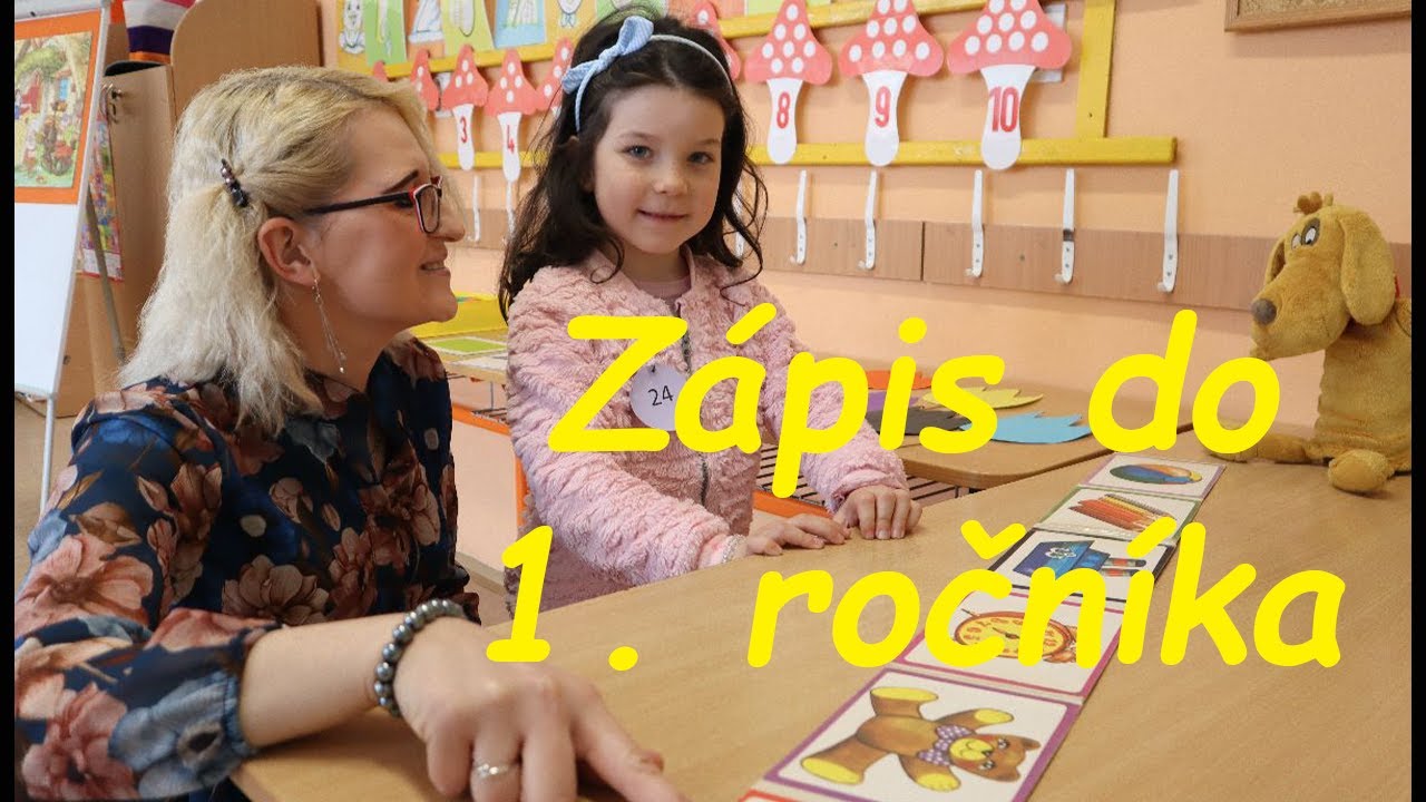 Zápis do 1. ročníka