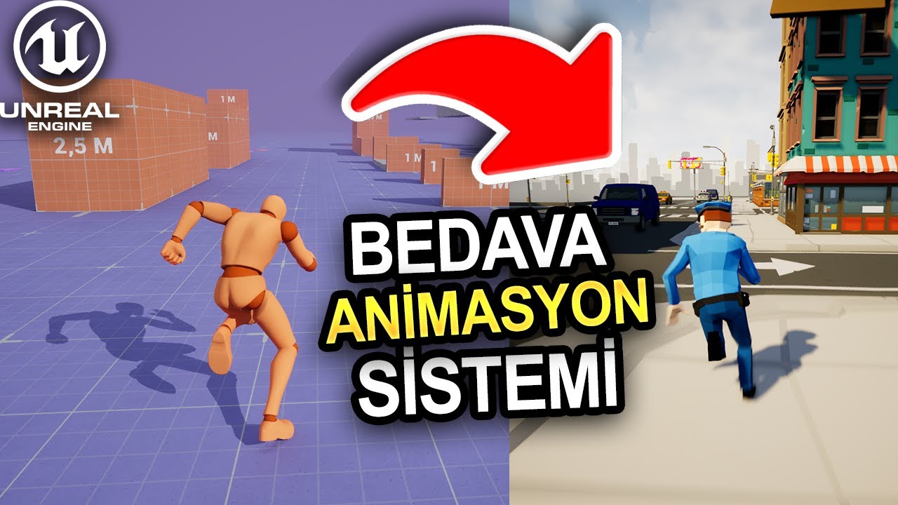 Unreal Engine 5 Animasyon Sistemini (GASP) Kendi Projene Geçir!