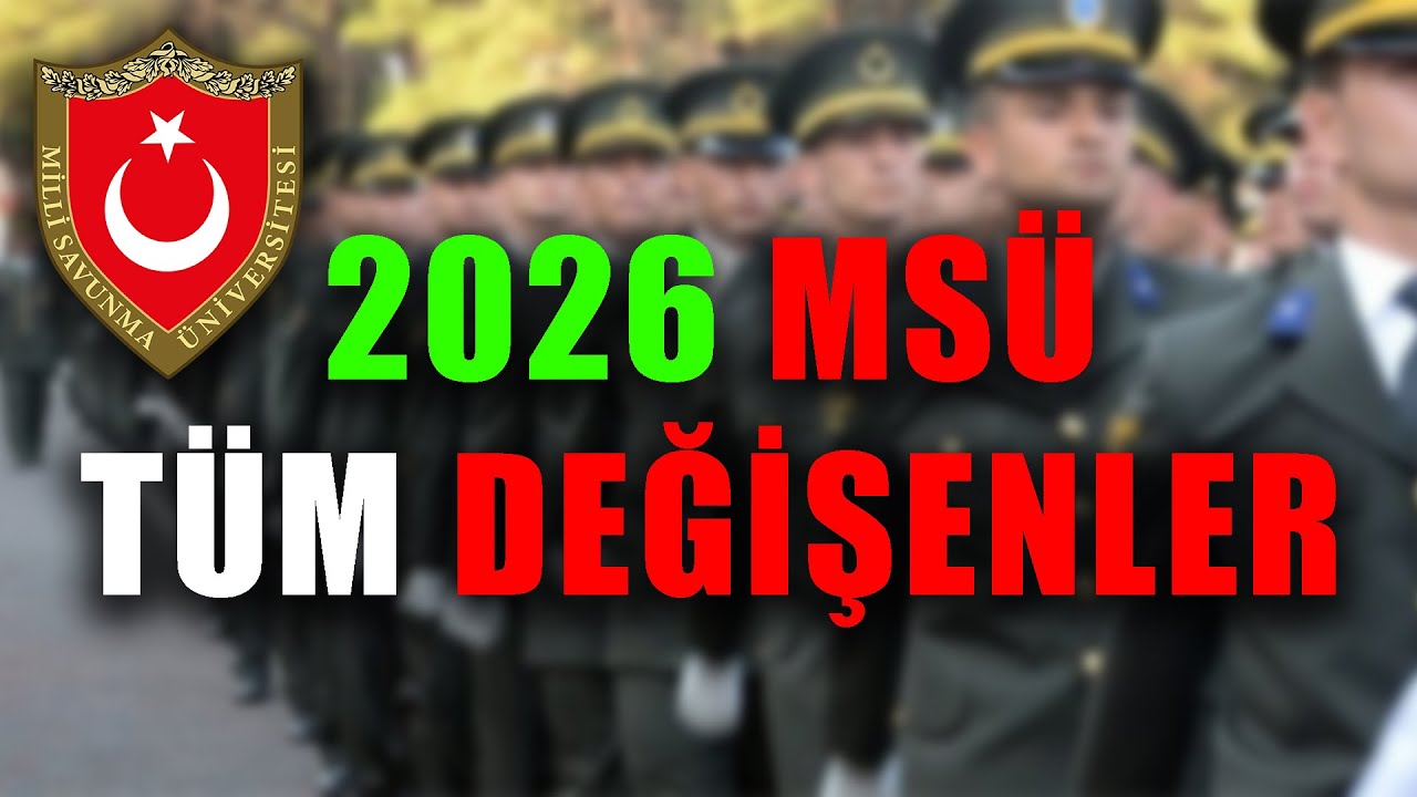 MSÜ 2026'DA GELEN DEĞİŞİKLİKLER - 2026 MSÜ NASIL KAZANILIR?