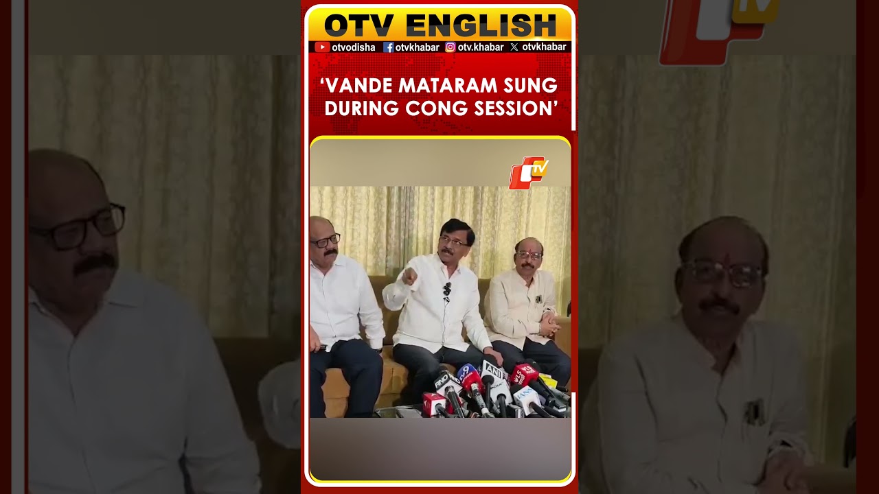 Sanjay Raut Targets BJP Over Vande Mataram Row, Cites 1896 Congress Session