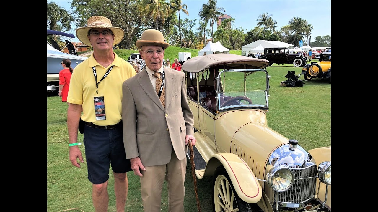 Migz interviews Dick Marr with his 1914 Buick Cycle Car