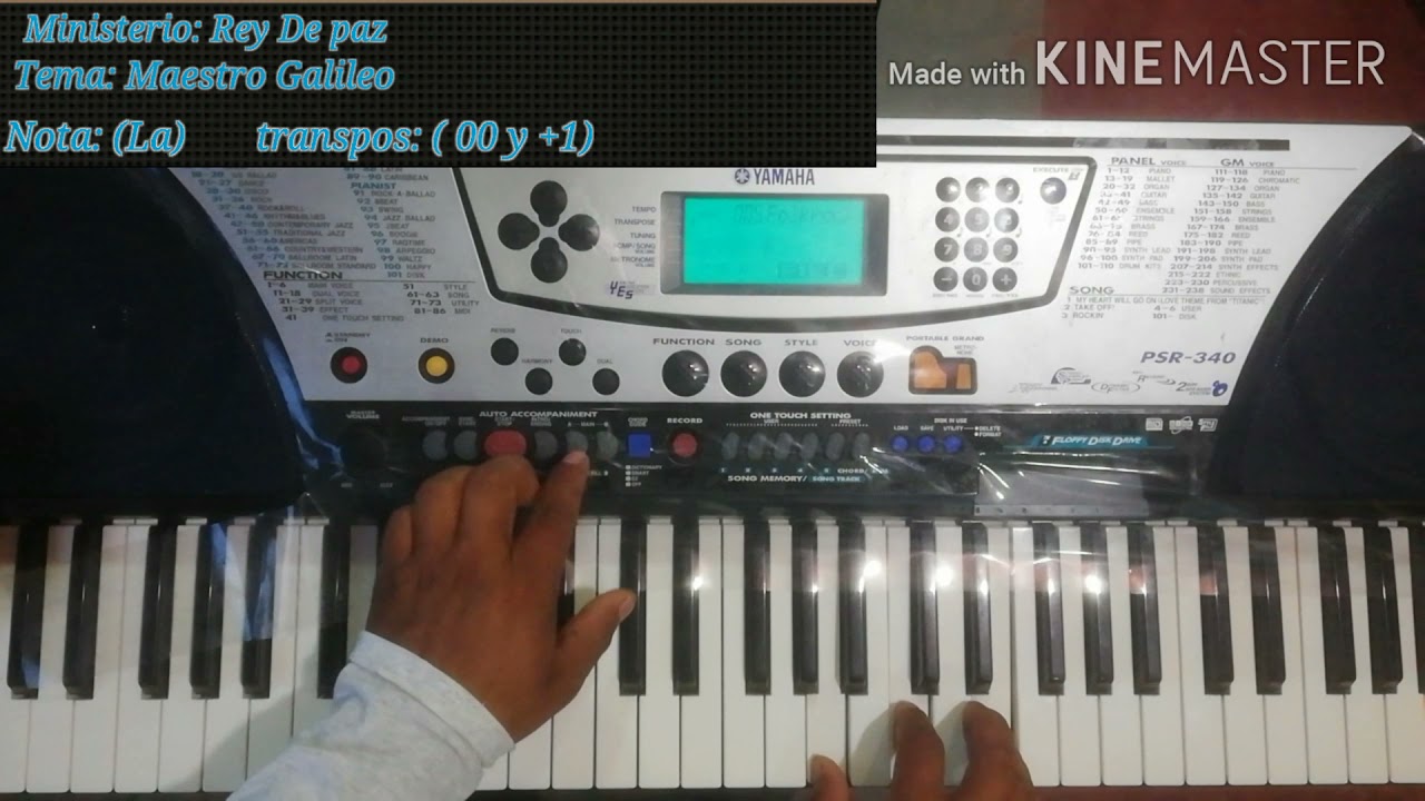 🔴Tutorial Del Ministerio \\ REY DE PAZ//   tema: Maestro Galileo  T.N 10