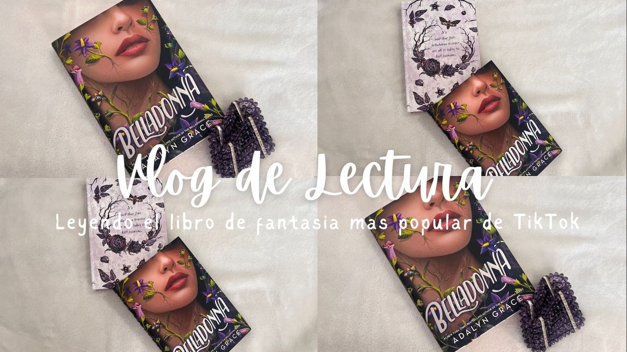 Leyendo el primer libro de la serie de fantasía más popular de TikTok |Belladonna| 🫐