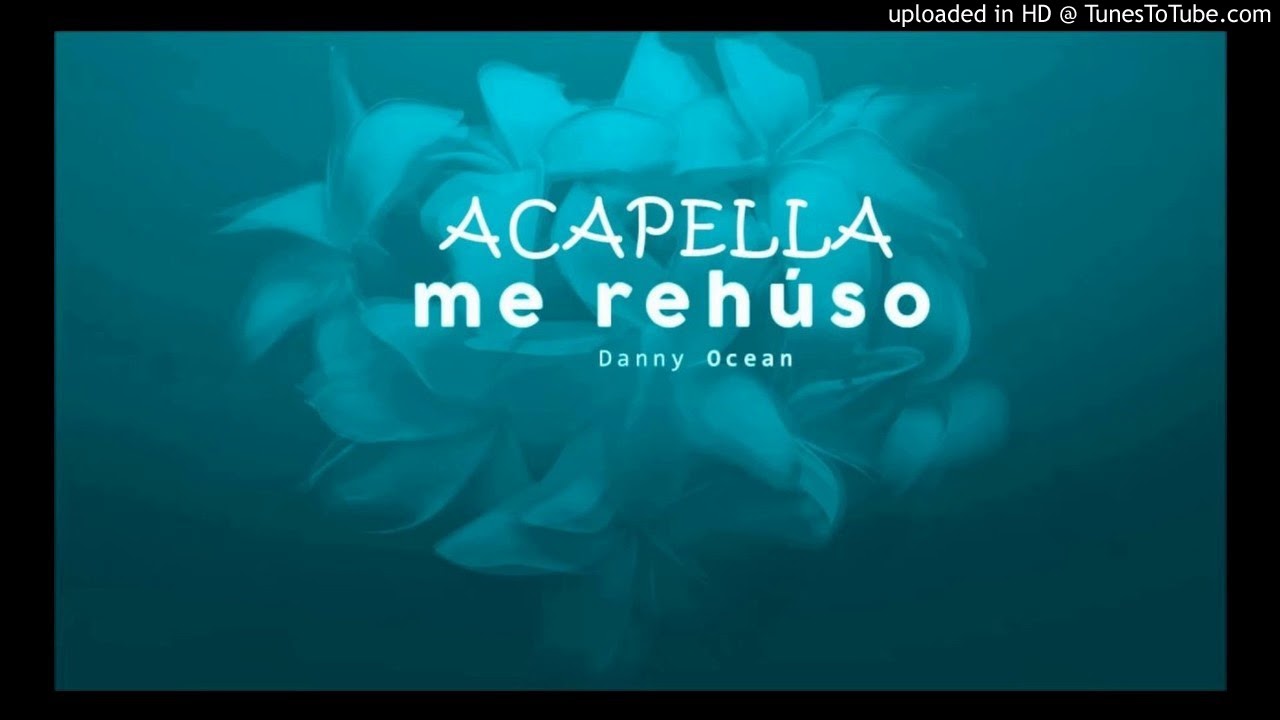 Danny Ocean - Me Rehuso (Acapella Studio)