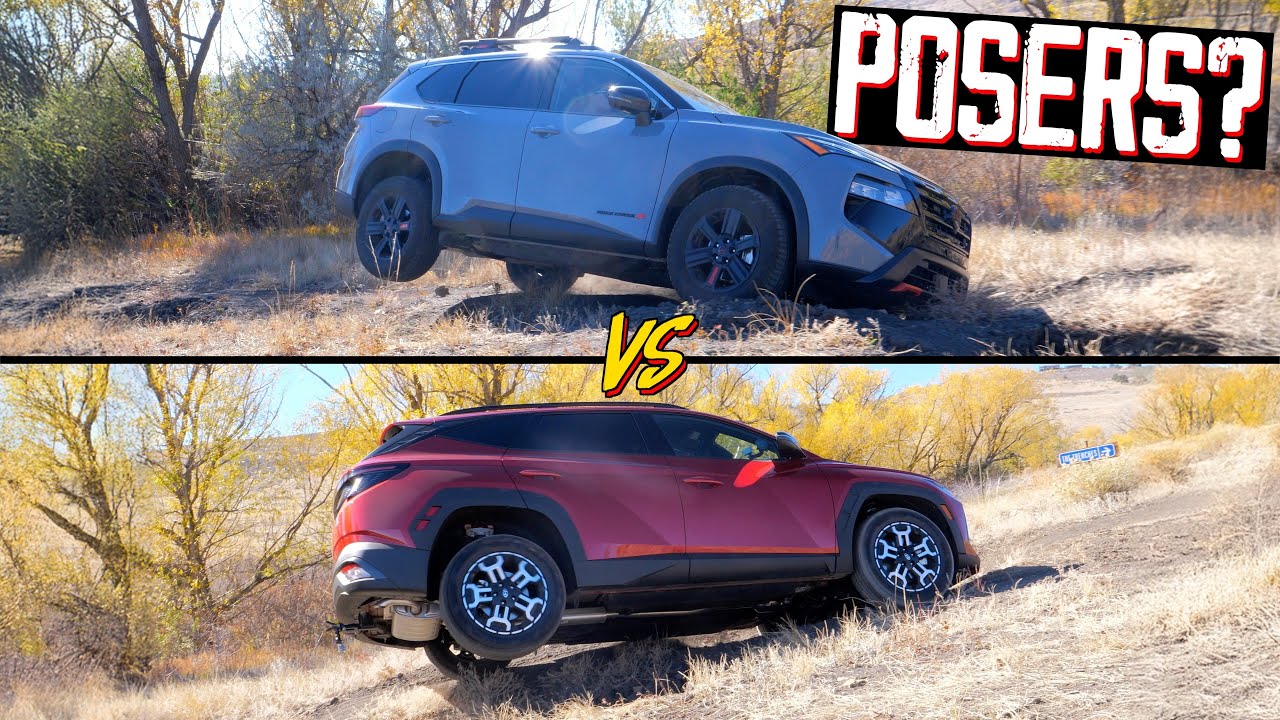 2025 Nissan Rogue Rock Creek vs. Hyundai Tucson XRT: Can These 