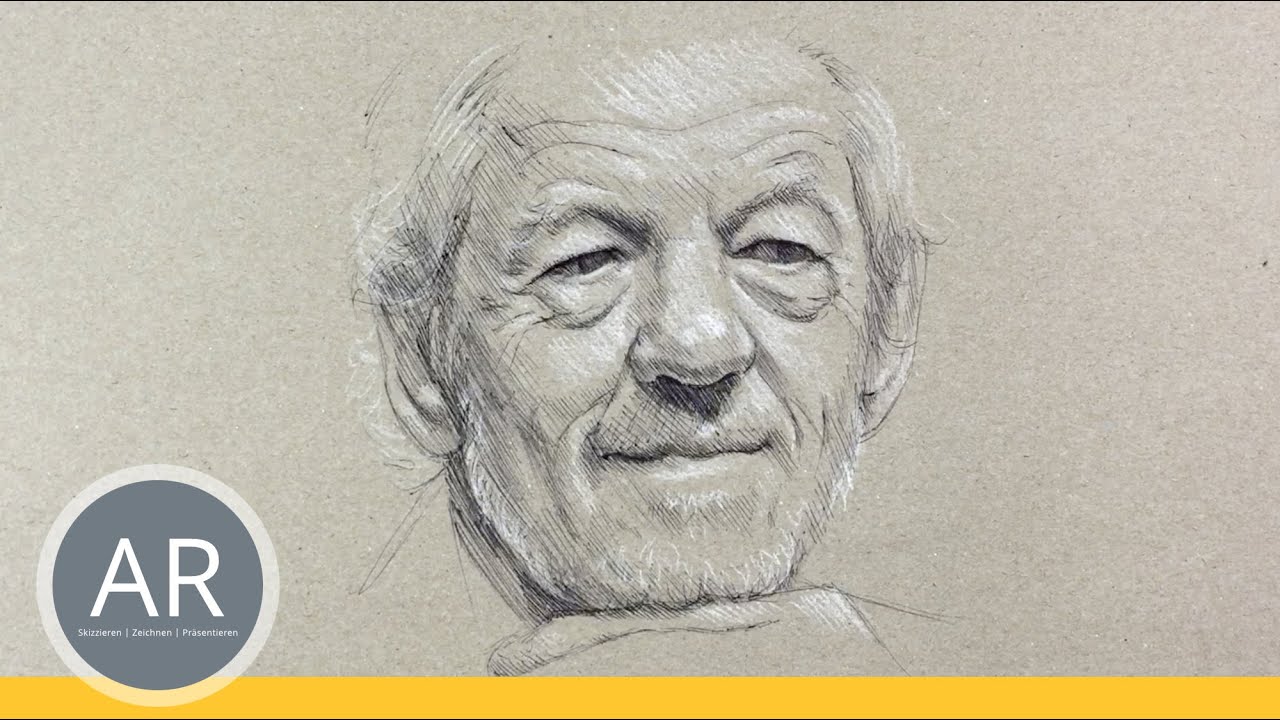 Porträt zeichnen - lerne genial einfach Portrats zeichnen. Online Portrait Zeichenkurs Akademie Ruhr