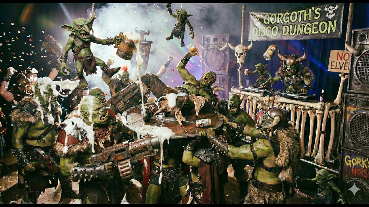 Ork-Disco-Party - Gorka Morka Rumbletime (Aggrotech/EBM) Unofficial 40k inspired