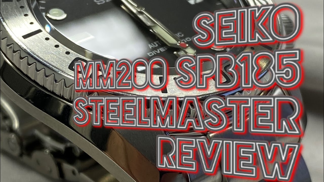 Seiko SPB185 MM200 &ldquo;STEELMASTER&rdquo;