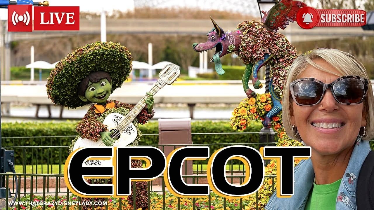Epcot Flower and Garden Festival St. Patrick's Day/ Eggstravaganza Egg Hunt Challenge 3/17/26 #live