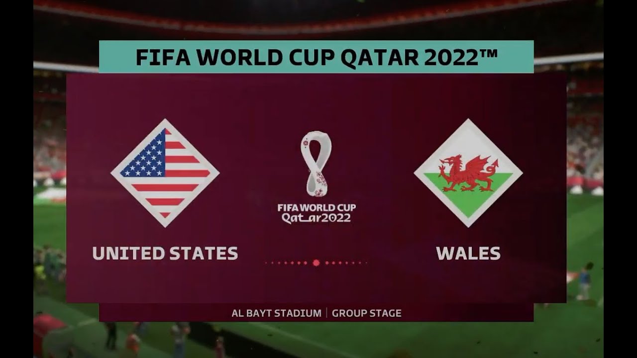 FIFA 23 WORLD CUP GAMEPLAY - USA vs Wales - Xbox Series X/PS5