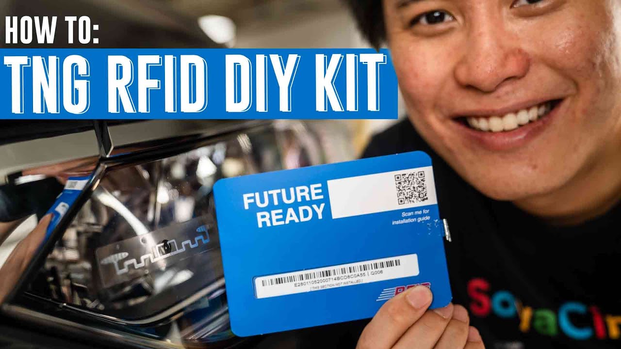 Как установить комплект для самостоятельной установки TNG RFID