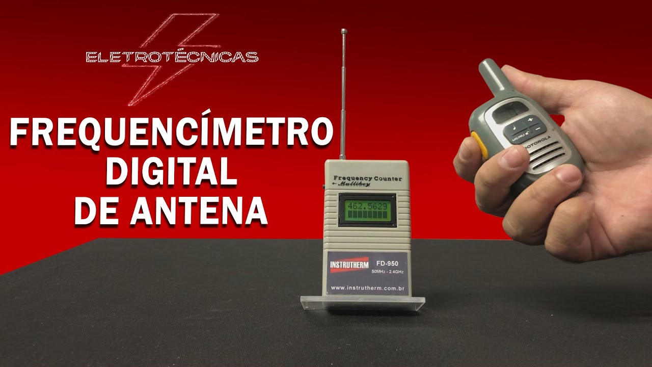 Frequencímetro Digital de Antena